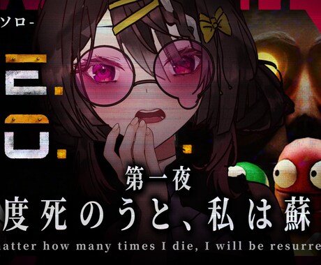 Vtuberやゲーム動画向けのサムネを作成します 高クオリティのサムネでクリック率をアップ！ イメージ2