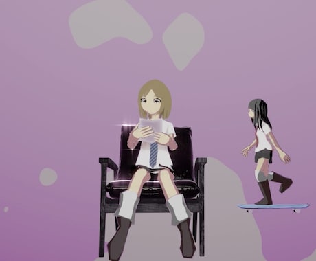 ゆるかわセルルック3DCGアニメーション制作します 軽い質感なのに、記憶に残るアニメーション イメージ2