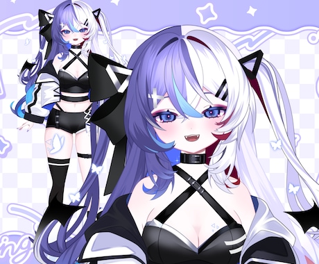 修正∞最強イラストLive2D 製作します クオリティ高　全ての工程がここで揃います！ イメージ1