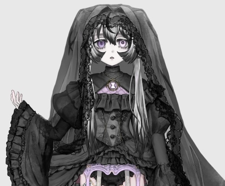 イラスト描きます VTuber、Vライバー様アバター、TRPG用立ち絵等 イメージ1