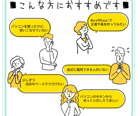 パソコンの使い方、いろいろ教えます ★顔出し不要！操作の悩みを解決♪ イメージ2