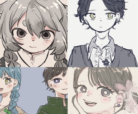イラストアイコン制作（¥2,000）します SNSや配信などで使えるアイコンを制作します イメージ2