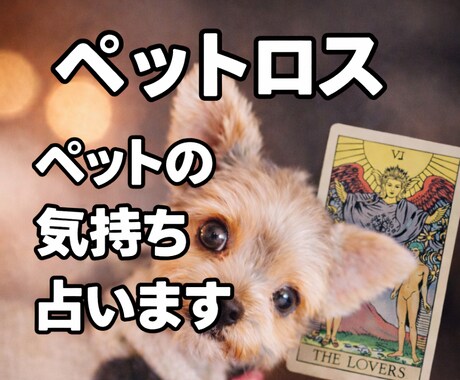 虹の橋のあの子の気持ち、はっきりお伝えします 今どう感じているのか。あなたに伝えたい想いを丁寧に視ます。 イメージ1