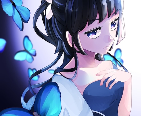綺麗なイラストお描きします 動画や挿絵などに！ご希望に沿って丁寧に制作致します イメージ1
