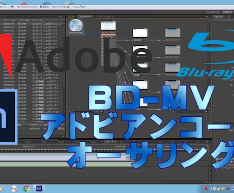 動画をBDMV化オーサリングします Adobe Encore CSを使用したプロ仕様 イメージ1
