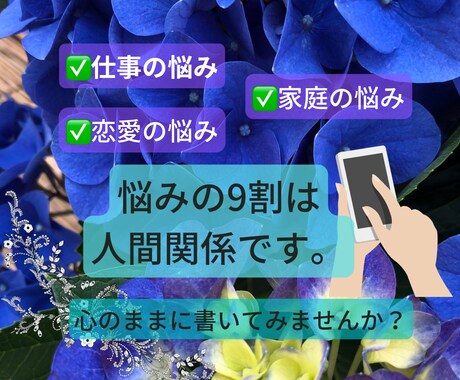 １週間チャットし放題。あなたのサポーターになります 長文短文どちらでも。内容もこだわりなし。老若男女どなたでも。 イメージ2
