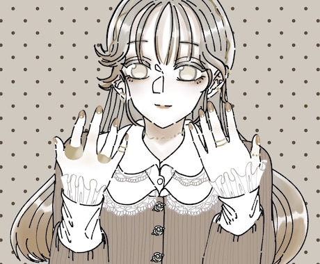 イラストお描きします 世界で一つの素敵な作品仕上げます。 イメージ1