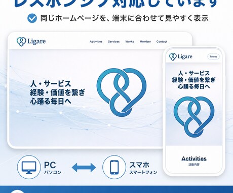 選ばれるホームページ作ります 実績作りのため今回は最低価格(2万円）で行います。 イメージ2