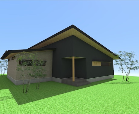 理想の住宅の図面とイメージパースを作成します 設計経験豊富な建築士が作成するハイデザイン住宅をご提案します イメージ2