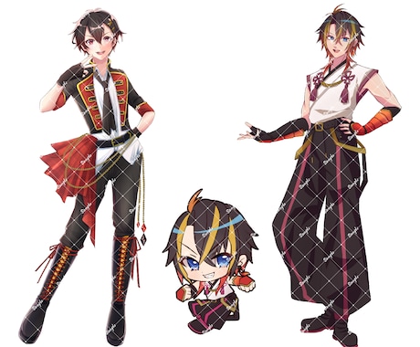 ハイクオリティなIRIAM用立ち絵お描きします 初期立ち絵としてご使用の場合、SDキャラがつきます！ イメージ2