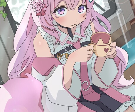 可愛いイラストお描きします パッと目を引くとっておきの一枚をお描きします！ イメージ2