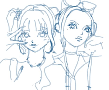 NANA風タッチの似顔絵描きます 矢沢あい作品が好きなあなたへ♡♡♡ イメージ2