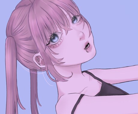 SNSアイコンなどのイラストを制作します 購入者のオリジナルキャラクターなどを制作します。 イメージ1