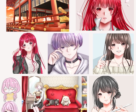 可愛い＆カッコイイオリジナルイラスト描きます 自分だけの特別なイラスト！満足していただけるものを描きます イメージ1