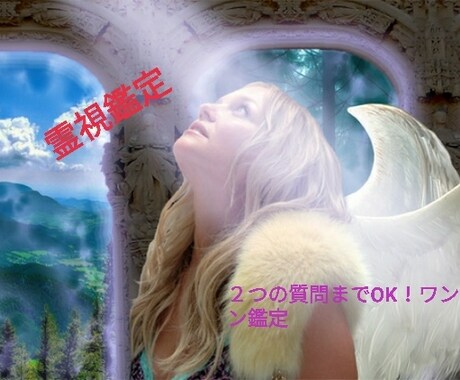 ２つの質問までＯＫ☆お悩み全般、霊視鑑定致します ＹＥＳかＮＯで答え、メッセージをお伝えします☆ワンコイン鑑定 イメージ1