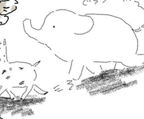 最短24h対応◎ ゆるかわいい動物アイコン描きます すぐに出会える、ずっと使える相棒どうぶつ。 イメージ2