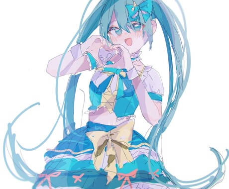 アイコンを描きます かわいい女の子を描くのが得意です！ イメージ2