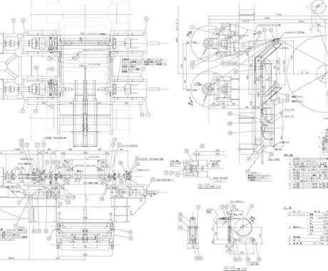 手書き図面のCADトレースを承りますます 迅速・丁寧に対応、建築図面トレースOK イメージ2