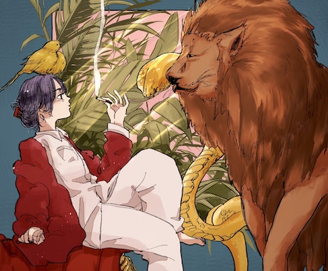 イメージに合った絵柄の雰囲気あるイラストを描きます 商用利用可。背景小物の描き込み含みます。 イメージ1