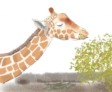 動物、人物、ペットの似顔絵作成します リアルで温かみのあるイラストを☆ イメージ1