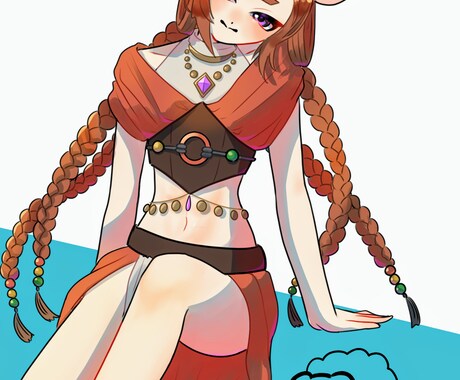 1枚絵⚪ご希望に沿ったイラスト描きます はっきりしたかわいい・かっこいいイラストを描きます イメージ2