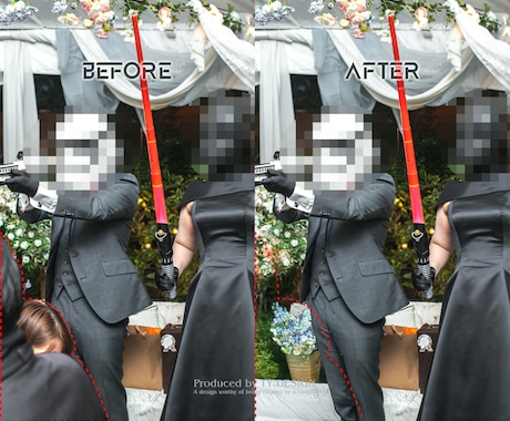 プロの手で自然に美しく仕上げる画像加工を行います Photoshop歴25年のプロが丁寧に仕上げます！ イメージ2