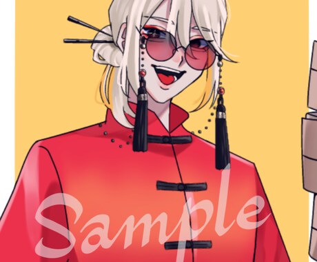 2月末まで割引！SNSアイコン等お描きします SNSアイコンや創作キャラ、想像をイラストにするお手伝いを！ イメージ1