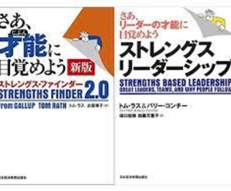 ストレングスファインダーの資質読み込みます 今のままの生き方で本当に良いのか迷われている方へオススメ イメージ1