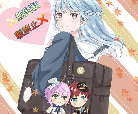 夢絵お描き致します 推し様とのイラストをお描きします！ イメージ2