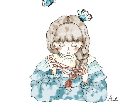 可愛くて綺麗な子供のイラストを描きます アイコンなどにオススメです(*´ー｀*) イメージ2