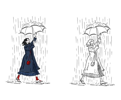 商用OK！おしゃれで繊細な線画イラスト制作します SNS・広告・雑誌向けも対応！ イメージ1
