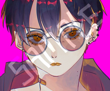 ご希望のキャラクターのアイコンを作成ます 雰囲気のあるイラストに仕上げます。（サンプル見てください） イメージ1