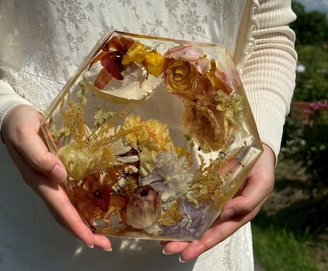 結婚式、プロポーズの花束をアフターブーケにします 数量限定割引中！ブーケを海外で大人気のインテリアに致します イメージ2