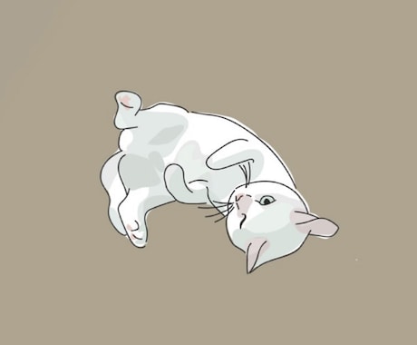 あなたの撮った写真から愛猫のイラストを描きます 愛猫のイラストをアイコンにしませんか？ イメージ2