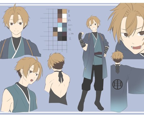 あなたの創作キャラクターを見える姿にいたします ゲームやTRPGの立ち絵やアイコンにお困りの方にもおすすめ！ イメージ1