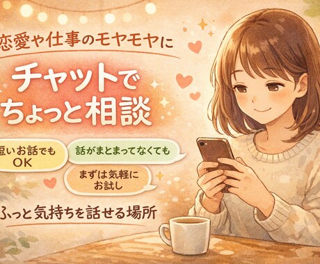 周りに話しづらいこと聞きます 上手く言葉にできなくても大丈夫です。 イメージ1