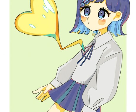 SNSに利用できるアイコン制作承ります カラフルで可愛いイラストをお届けします！ イメージ1