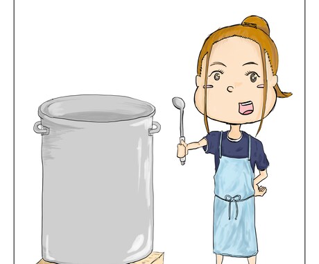 可愛いイラスト、簡単なアニメーション描きます ヘタウマで自分で描いたの？って感じで使える！ イメージ2