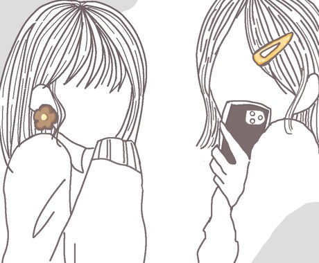 SNS・名刺などに使えるアイコンを作成します シンプルな顔なしのあなたらしさのあるアイコンを作ります。 イメージ2