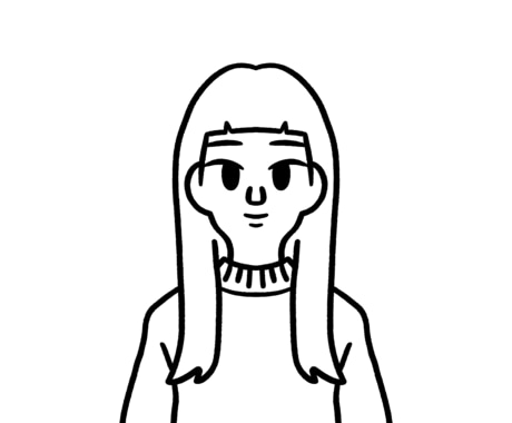 シンプルで可愛い似顔絵作成いたします 人物の特徴をチャーミングに描きます イメージ2
