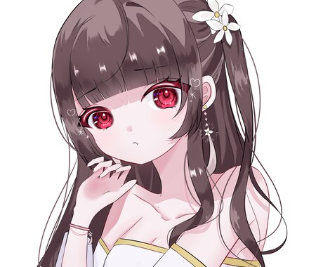可愛い女の子かきます 単体絵やコテ同などの一次創作依頼を受け付けいます イメージ2