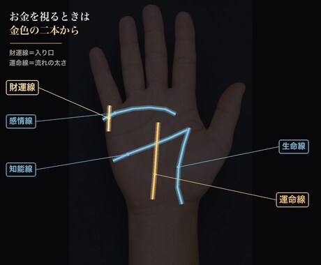 手相でお金が残らない原因を特定します 財運線と金星丘を深く。5,000字＋画像解説つき イメージ2