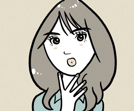 3色での配色でオシャレな似顔絵を描きます 色数を絞ったオシャレな似顔絵はいかがですか？ イメージ2