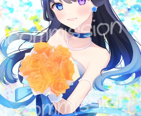 かわいい/かっこいい/綺麗なイラストを制作します snsや動画用立ち絵・アイコン・一枚絵・vtuberイラスト イメージ2