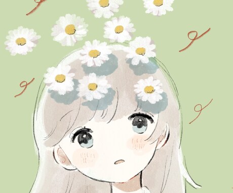ふわふわかわいいイラスト描きます イメージ1