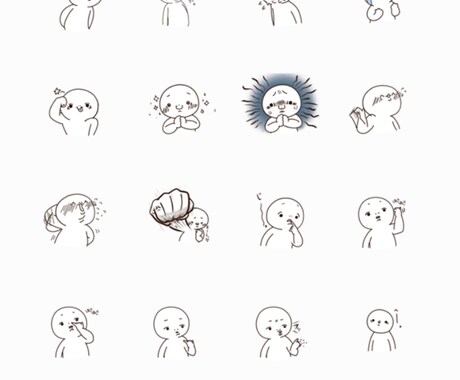 LINEスタンプデザインします 可愛いものから、シュールまで！デザインさせていただきます！ イメージ2