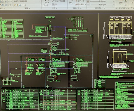 電気設備の積算等お手伝いし施工図も書きます 電気設備の積算（拾い・代価)及び施工図作成（CADを行います イメージ1