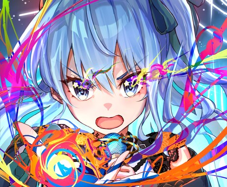男性・女性問わず、ご希望のテイストの絵を描けます かっこいいイラストが得意ですが、可愛い絵も描けます イメージ2
