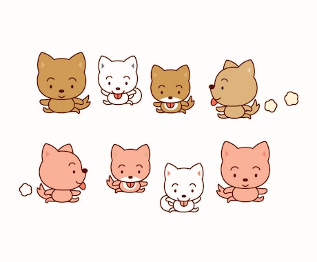 やわらかいタッチの動物ファミリーのイラスト描きます 書籍や広告でデザイン歴20年なので、ご要望にしっかり最速で！ イメージ1