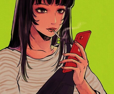 SNS用のアイコン描きます SNS等のアイコンにお使い頂けます！ イメージ1
